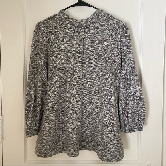 Anthropologie | Ro & De Tied Mockneck Top Size S - Picture 1 of 10